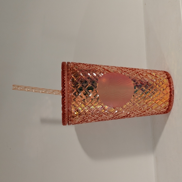 Starbucks winter 2021 rose gold tumbler